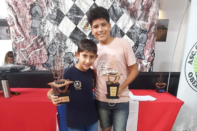 AJEDREZ: Juan Pablo Jofre se subió al podio en el torneo IRT de la Fiesta Nacional del Inmigrante en Misiones