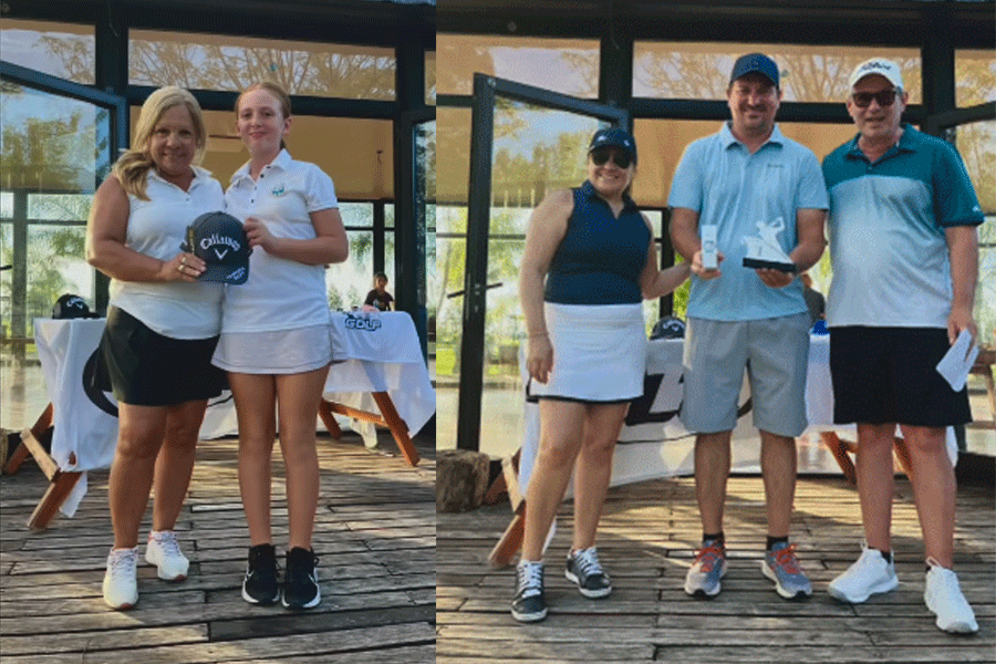 El golf inició el calendario de torneos locales