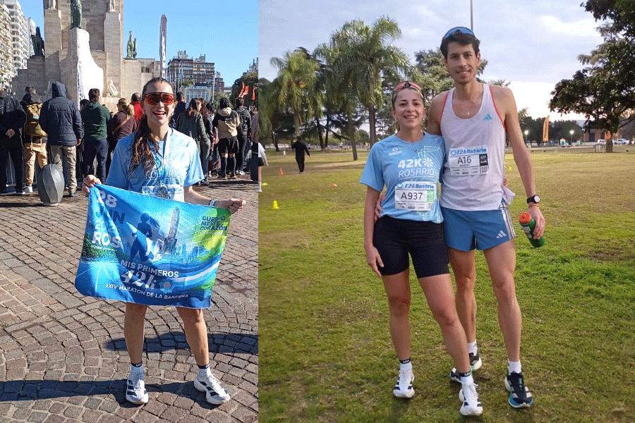 Histórica actuación de Leo Bouvet: El atleta de San Salvador brilló en la Maratón Internacional de la Bandera en Rosario