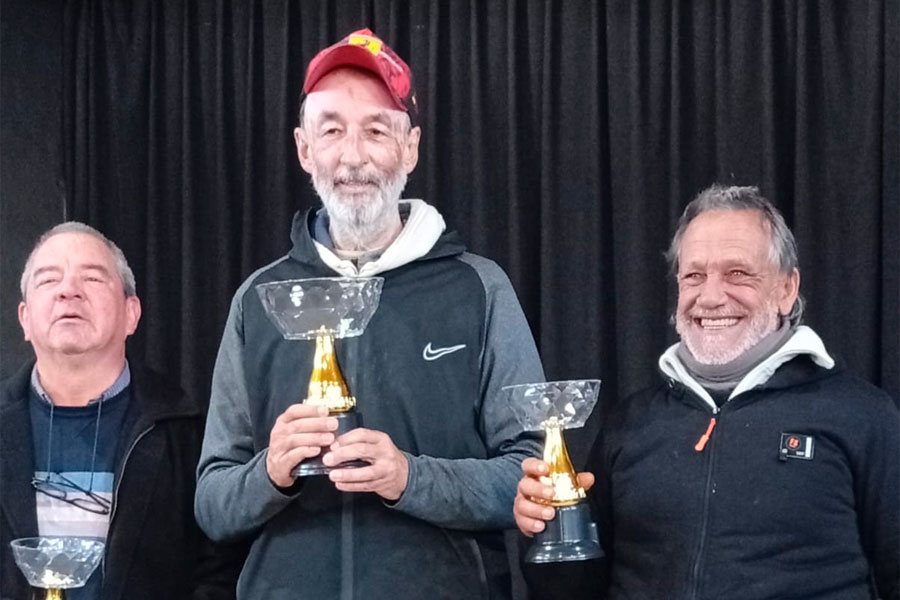 Arnoldo Sarli se coronó campeón en el 1° Torneo de Ajedrez de Villa Elisa