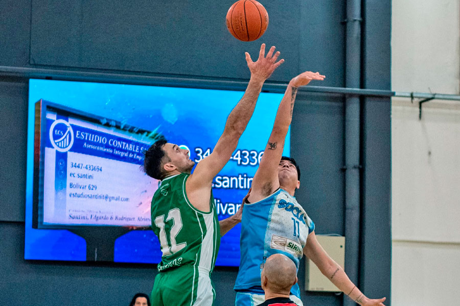 Social Federación el ganador del primer adelantado de la Liga de Básquet