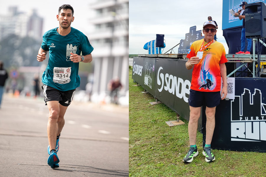 Atletas de San Salvador fueron protagonistas en el Medio Maratón de Puerto Norte en Rosario